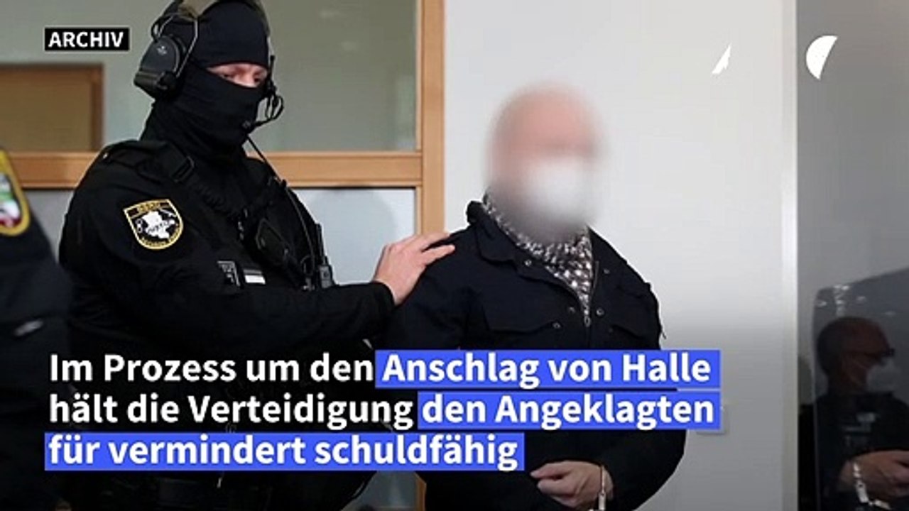 Verteidigung hält Halle-Attentäter für vermindert schuldfähig