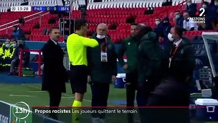 Match PSG-Basaksehir : rencontre interrompue après des accusations de racisme visant un arbitre
