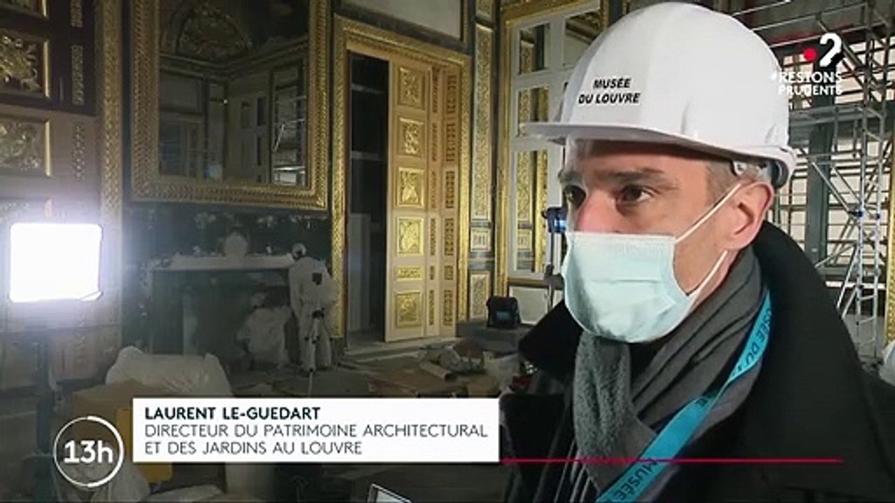 Au Louvre, les artisans s'activent pour restaurer les œuvres