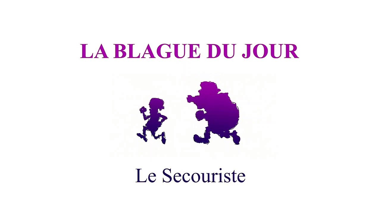 Le secouriste - La blague du jour
