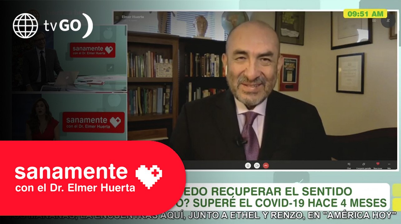 ¿Cómo puedo recuperar el gusto después del covid? | Sanamente con el Doctor Elmer Huerta (HOY)