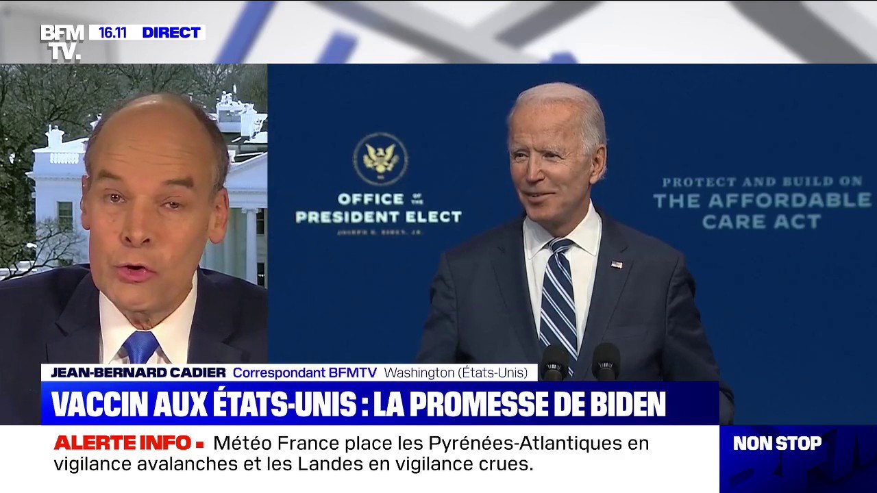 Covid-19: Joe Biden promet 100 millions de vaccinations dans les 100 premiers jours de sa présidence