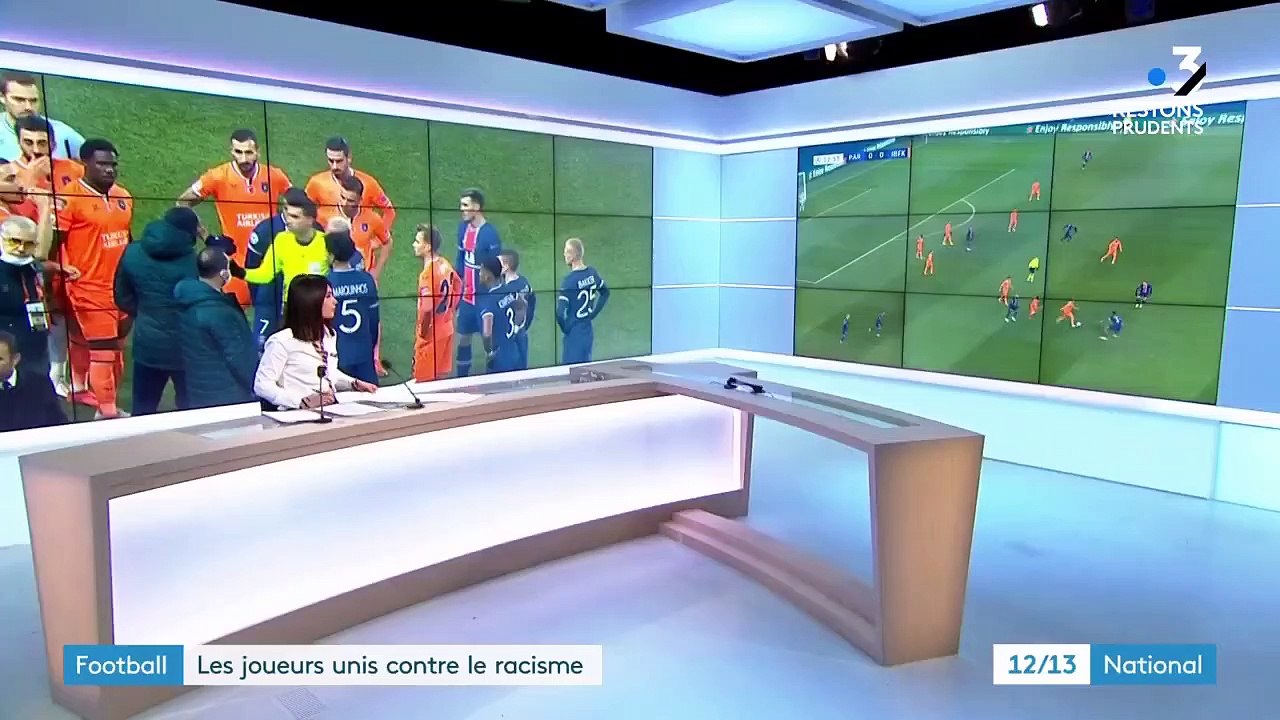 Football : le match PSG-Basaksehir interrompu après des accusations de racisme de la part d'un arbitre