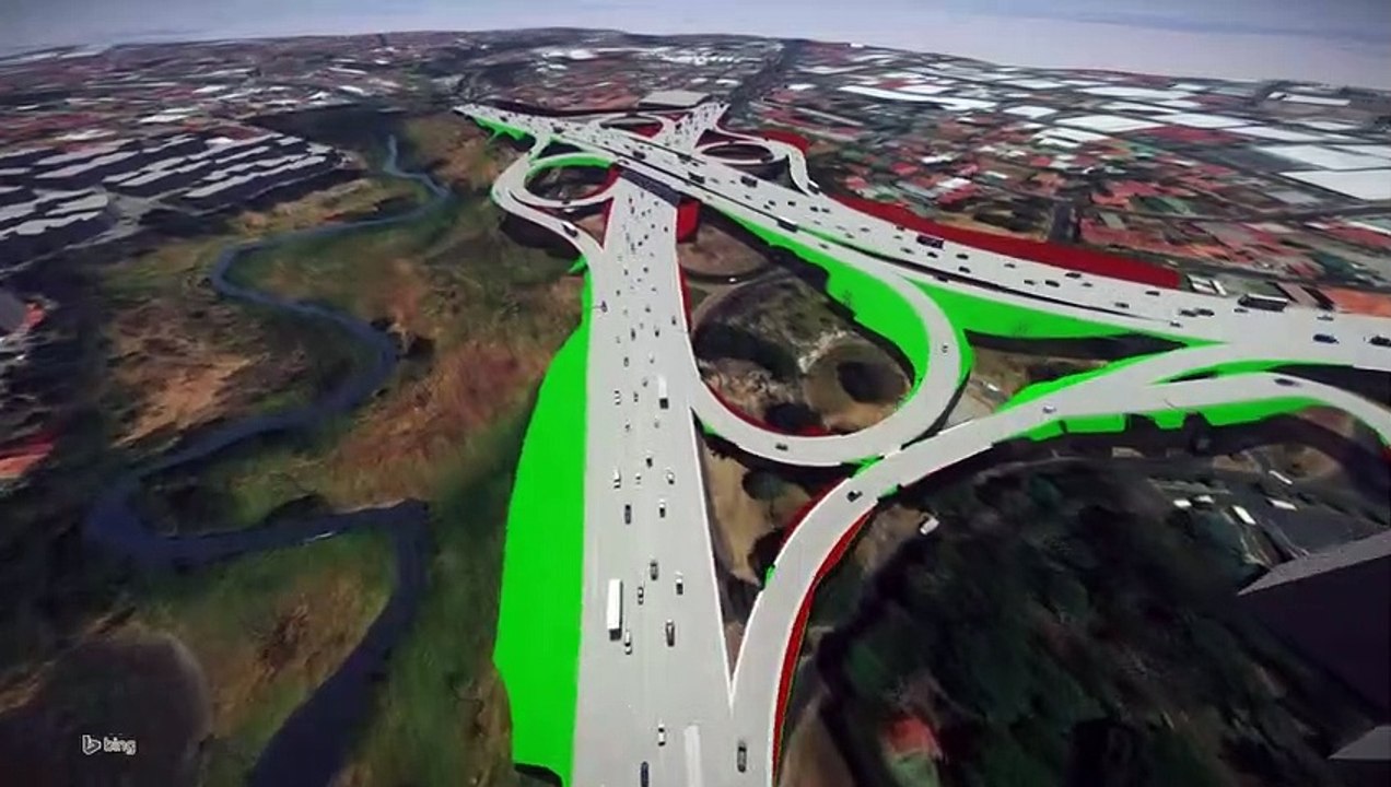 Así se verá Circunvalación tras la ampliación a 10 carriles