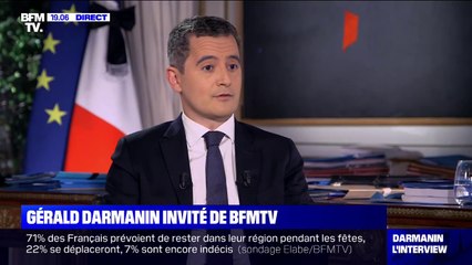 Gérald Darmanin sur la loi confortant les "principes républicains": "Il faut toujours écouter les critiques"