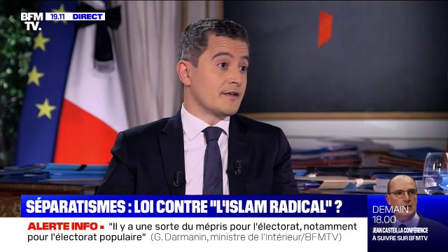 Gérald Darmanin: La laïcité, ce n'est pas la négation des religions