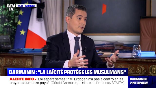 Gérald Darmanin sur les subventions aux associations: on ne peut pas insulter la République et toucher de l'argent public