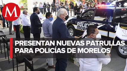 Cuauhtémoc Blanco entrega patrullas a municipios de Morelos