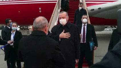إردوغان في أذربيجان للاحتفال بـ"الانتصار العظيم" في ناغورني قره باغ