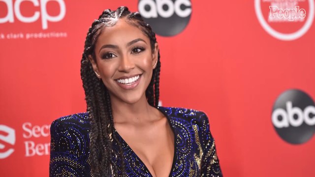 Tayshia Adams on Telling Bachelorette Contestant She's Falling in Love with Him: 'Why Not Say It?'