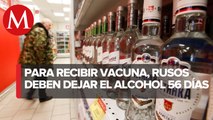 ¿Quieres recibir vacuna Sputnik-V contra covid? No podrás tomar alcohol por 56 días