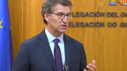 Reunión de Feijóo y Calvo en A Coruña