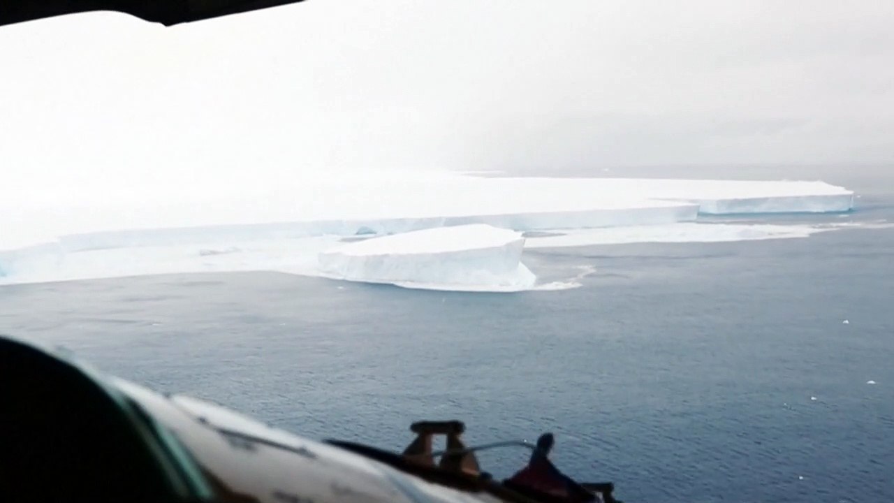 Riesiger Eisberg bedroht das Leben auf der Atlantik-Insel Südgeorgien