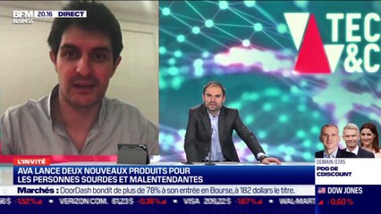 Thibault Duchemin (Ava) : Ava lance deux nouveaux produits pour les personnes sourdes et malentendantes - 09/12