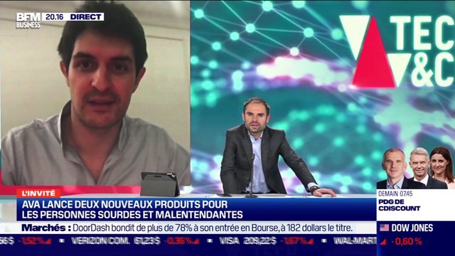 Thibault Duchemin (Ava) : Ava lance deux nouveaux produits pour les personnes sourdes et malentendantes - 09/12