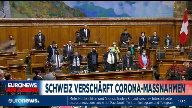 Angela Merkels emotionaler Appell - Euronews am Abend am 09.12.