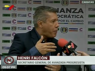 Henri Falcon: Nueva AN debe intermediar en las resolución de los problemas de la gente