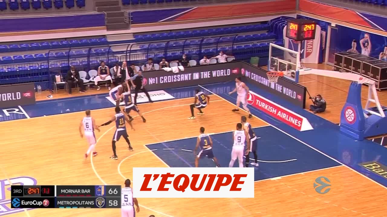 Les temps forts de Morna Bar - Boulogne Metropolitans - Basket - Eurocoupe (H)