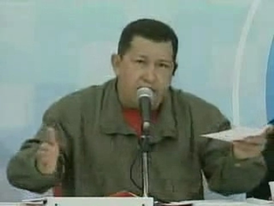 Chavez y el pésame