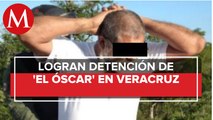 En Veracruz, detienen a 'El Óscar', supuesto integrante del CJNG