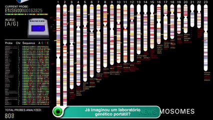 Já imaginou um laboratório genético portátil?