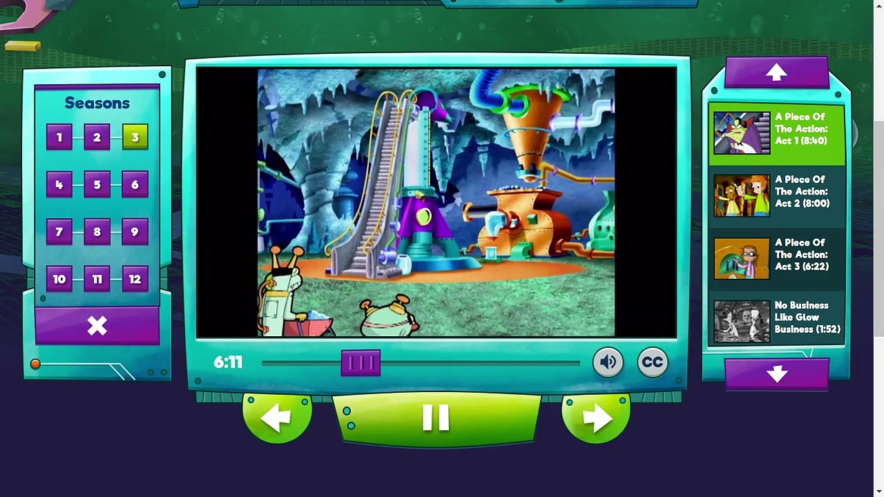 Cyberchase 304 A Piece Of Action