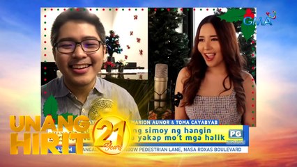 UHEdaUnang Hirit: Morning kantahan with Marion Aunor and Toma Cayabyab