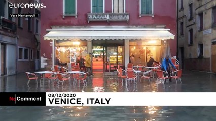 MOSE no se levantó y Venecia se inundó