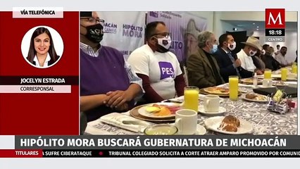 Hipólito Mora será candidato del PES a la gubernatura de Michoacán