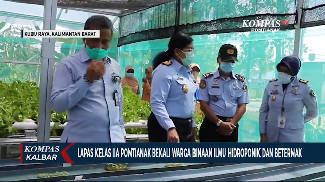Ilmu Hidroponik dan Beternak Lobster untuk Bekal Keterampilan Warga Binaan Lapas Pontianak