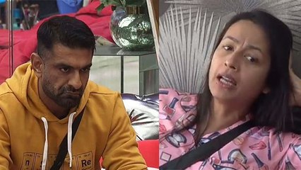 Bigg Boss 14: Kashmera Shah के पकड़ने पर Eijaz Khan ने बनाया मुद्दा कहा 'Please आप मेरे से'|FilmiBeat
