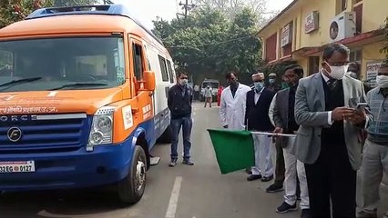 खाद्य सुरक्षा व औषधि प्रशासन की तरफ से फूड टेस्टिंग वैन 21 नमूने लिए