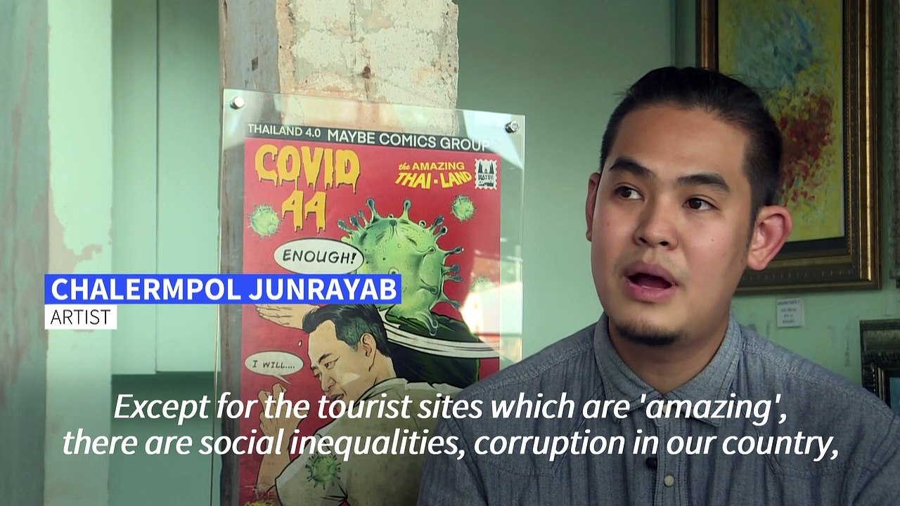 The art of politics: Democracy protests inspire Thai creatives