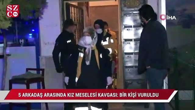 5 arkadaş arasında kız meselesi kavgası: 1 kişi pompalı tüfekle vuruldu