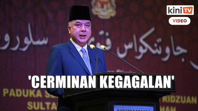 'Angkat sumpah MB kali ketiga cerminan kegagalan' - Sultan Nazrin