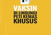 Motiongrafis : Vaksin Dilindungi Peti Kemas Khusus