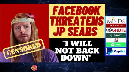 FACEBOOK THREATENS AWAKEN WITH JP OVER COVID COMEDY