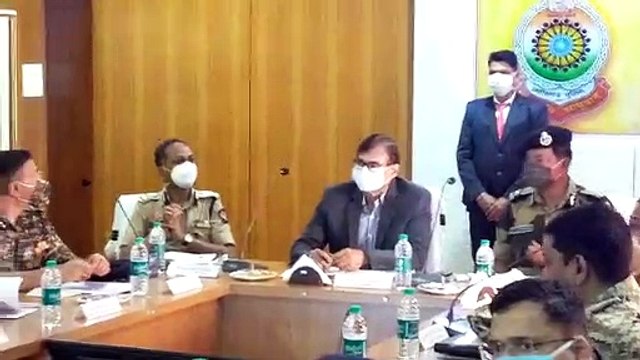 नक्सल मोर्चे पर रणनीति बनाने राजनांदगांव पहुंचे राष्ट्रीय सुरक्षा सलाहकार के विजय, पुलिस और पैरामिलिट्री के साथ की मैराथन बैठक