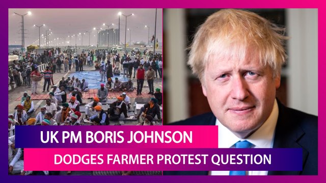Boris Johnson, UK PM Dodges Question On Farmers’ Protest, Confuses With India-Pakistan Dispute