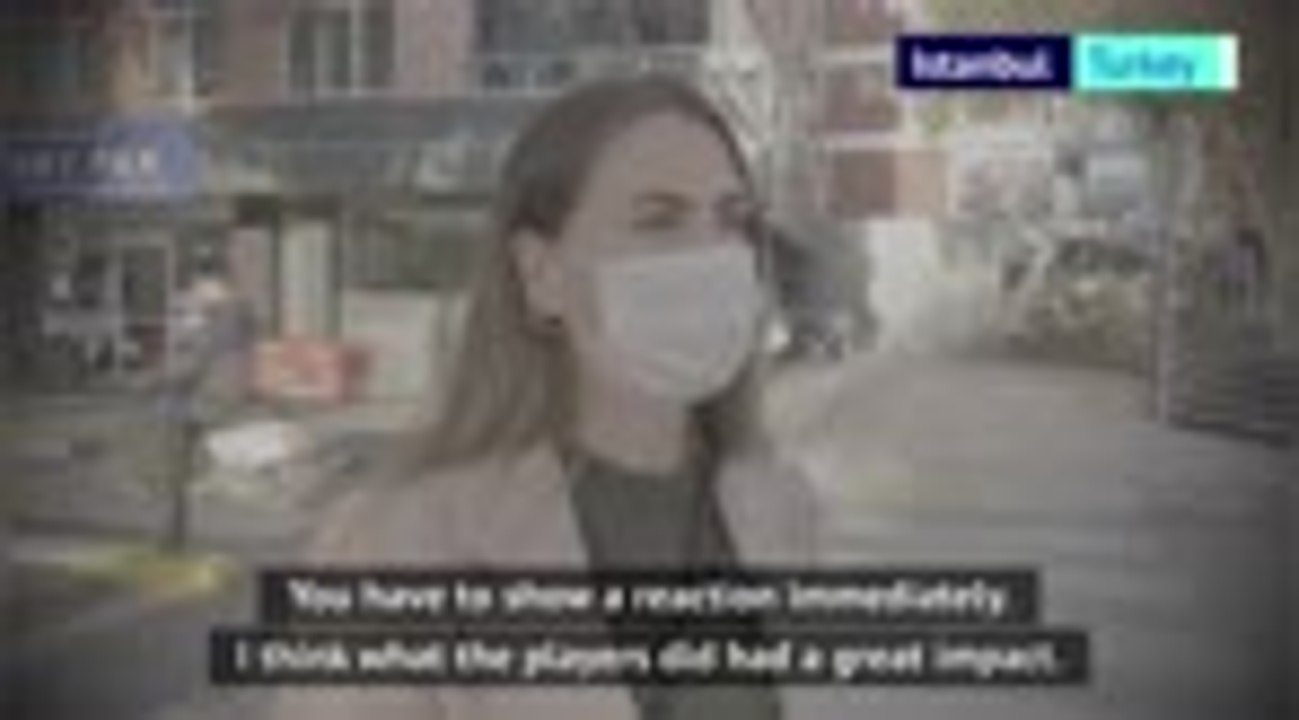 Fans in Paris, Istanbul react to racism allegation