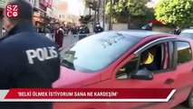 Maske takmayan sürücüden şaşırtan tepki: Belki ölmek istiyorum kardeşim