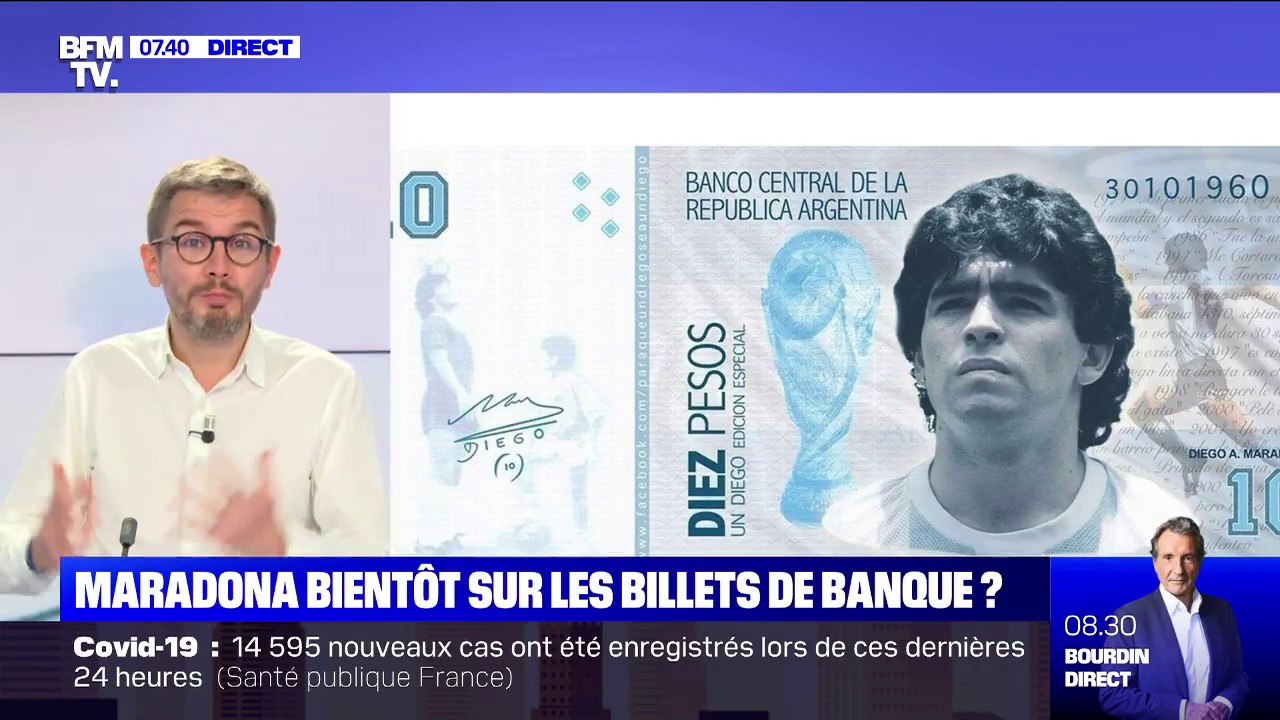 Le visage de Diego Maradona sera-t-il bientôt sur les billets de banque argentins ?