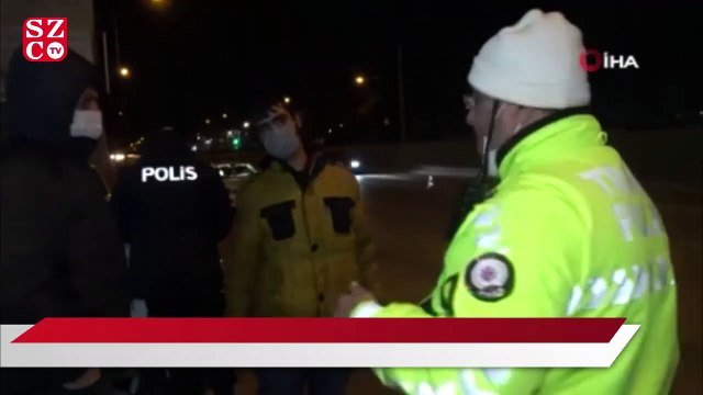 Polise direndi, ceza yemekten kaçamadı