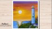 How to draw beautiful light house step by step for beginners __ Pallavi Drawing