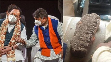 JP Nadda, Kailash Vijayvargiya’s convoys attacked in Bengal