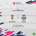 Jornada 18 Liga Smartbank 2020/2021 Real Oviedo vs Tenerife Los Numeros.