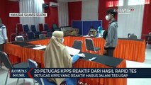 Petugas KPPS Makassar Yang Reaktif Harus Jalani Tes Usap