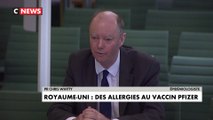 Royaume-Uni : des allergies au vaccin Pfizer