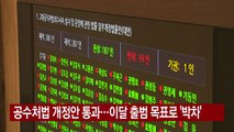 [YTN 실시간뉴스] 공수처법 개정안 통과...이달 출범 목표로 '박차' / YTN