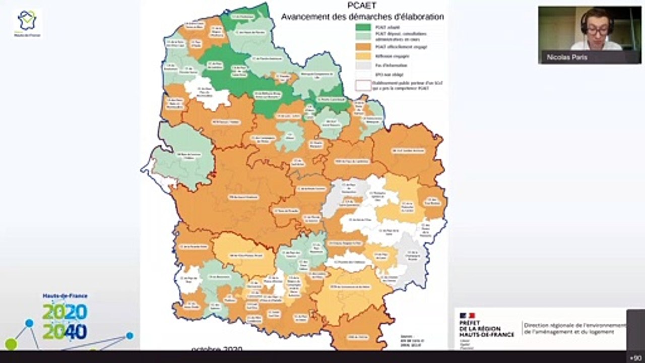 Réseau régional PCAET HDF - Actualité réglementaire impactant les PCAET - 3.11.20